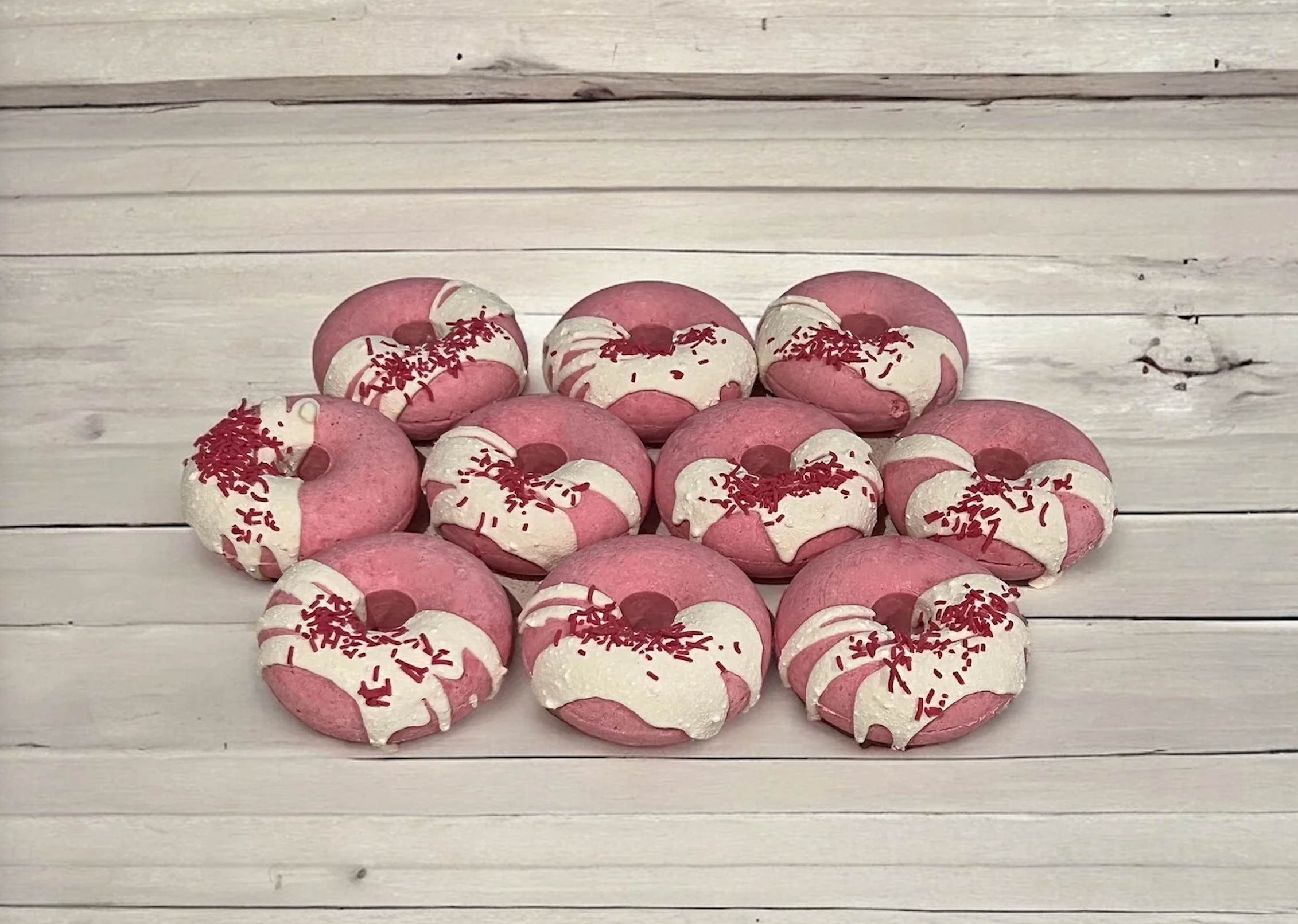 Fruit Explosion Donut Bath Bombs
