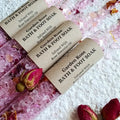 Bath salt soak test tubes: Rose