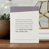 In Other Words Appreciation- Thank You Times A Thousand