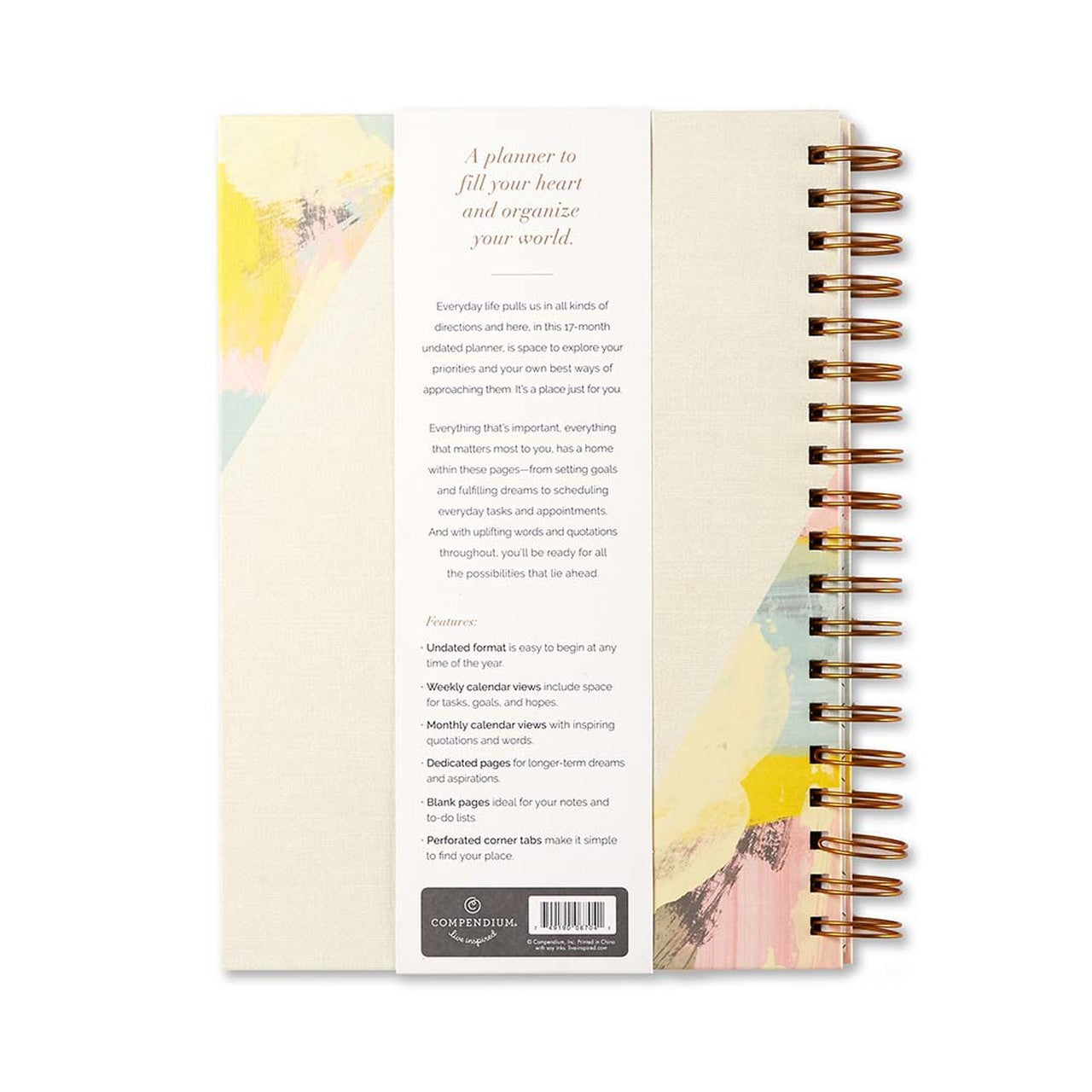Journal cover detail, Write & Unwind Journal Gift Box
