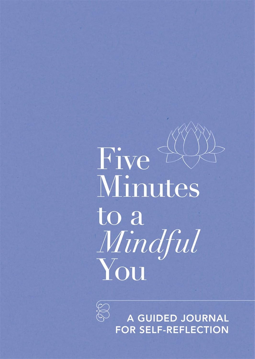 Five Minutes To A Mindful You guided journal cover