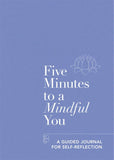 Five Minutes To A Mindful You guided journal cover