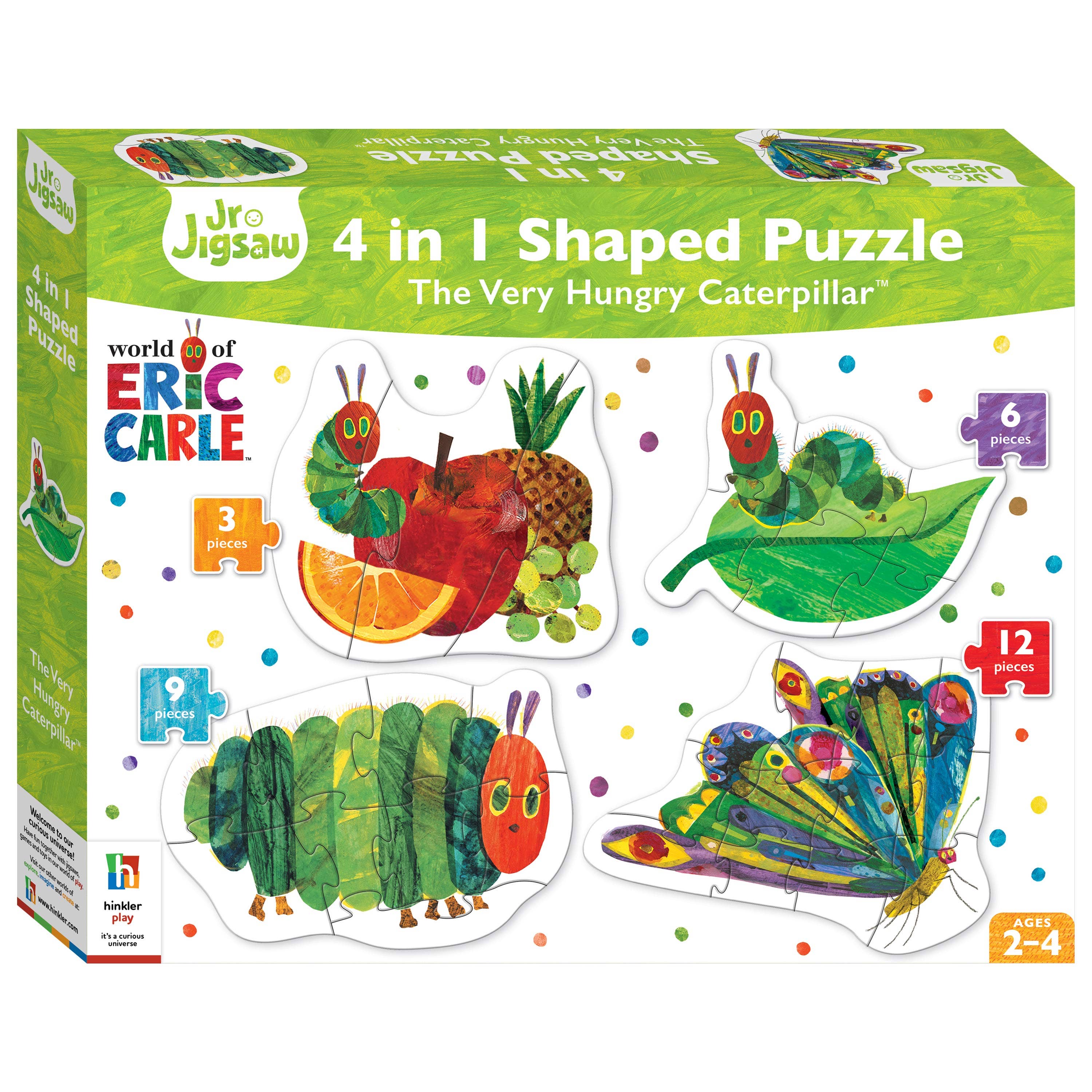 The Very Hungry Caterpillar Birthday Gift Box – 4-in-1 Puzzle & Teddy