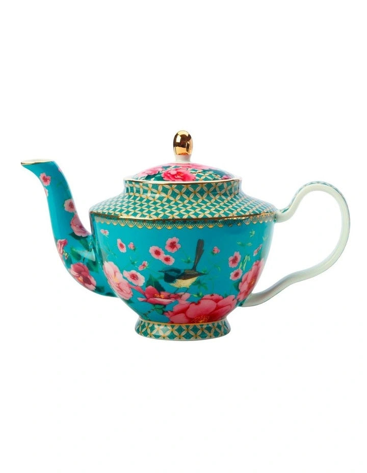 A Cupful of Calm Tea Gift Box – Loose Leaf Tea, Teapot & Raspberry Biscuits