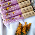 Bath salt soak test tubes: Lavender