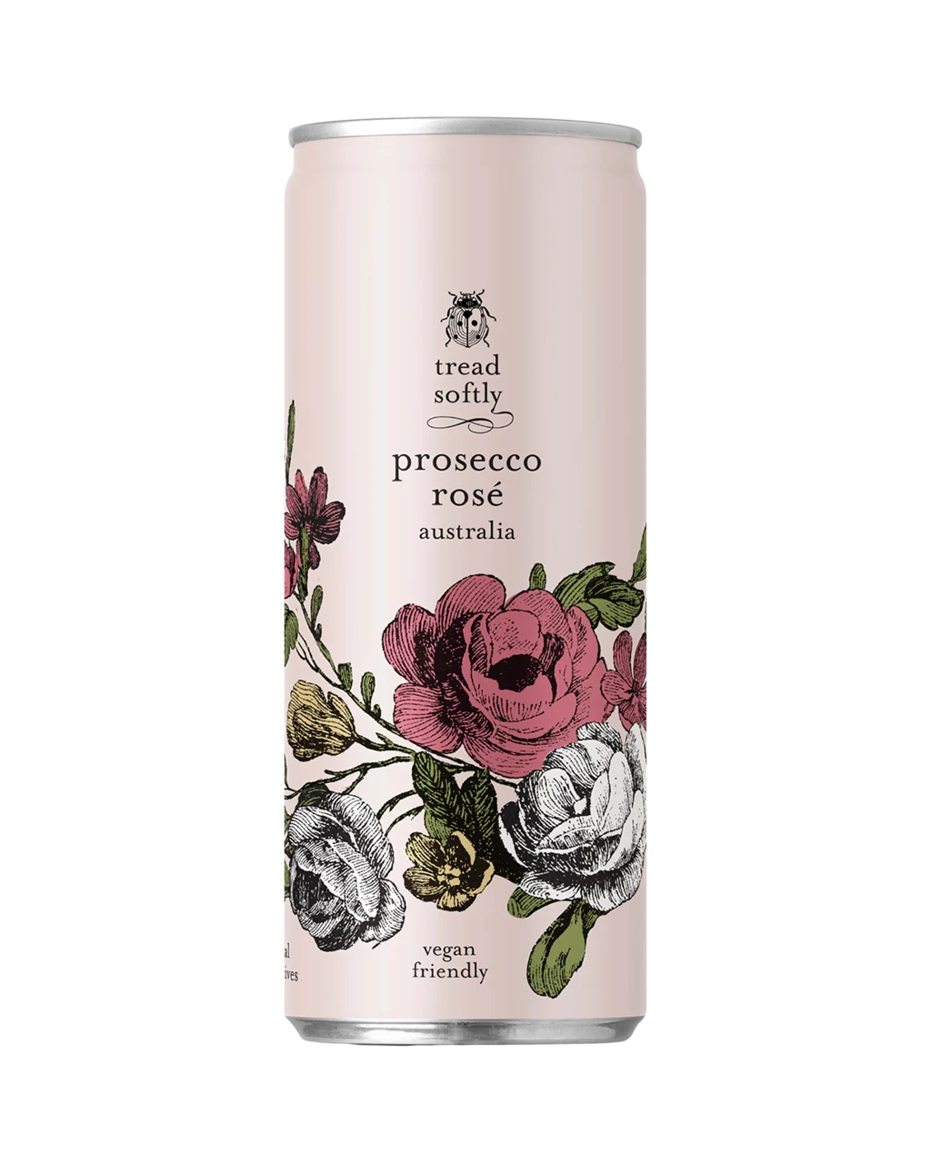 Prosecco Rose Can, Tread Softly