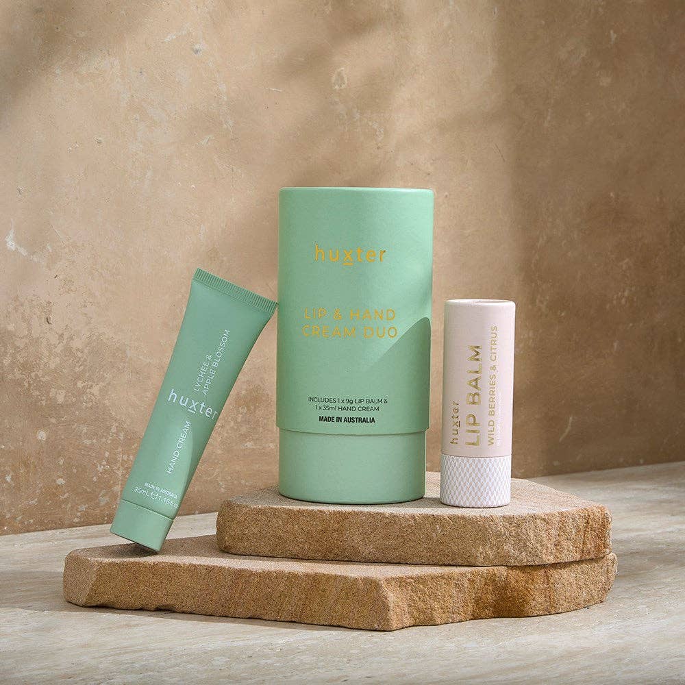 Huxter Lip & Hand Cream Duo