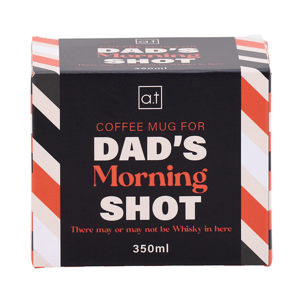 AT Mens - Coffee Mug - Dad's Morning Shot