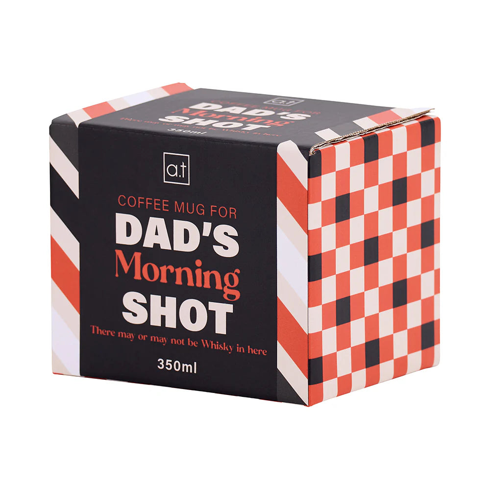 AT Mens - Coffee Mug - Dad's Morning Shot