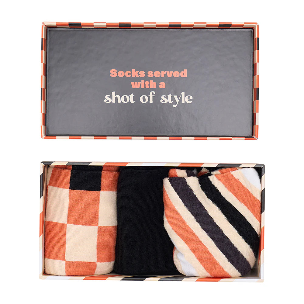 AT Mens - Boxed Socks - Mr Hot Shot (3pc)