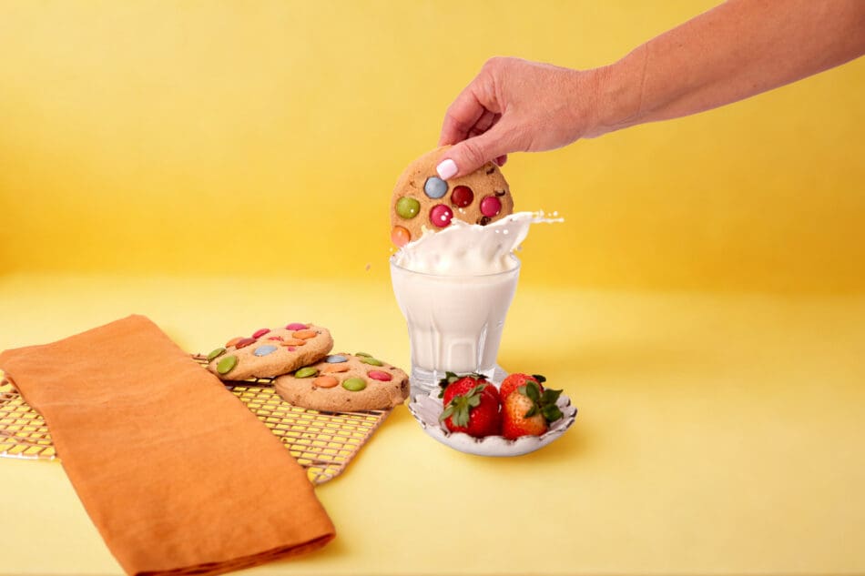 Artisan Rainbow Choc Chip Cookie
