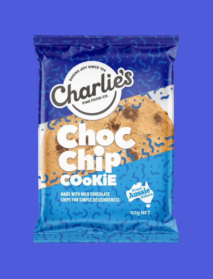 Charlie's Fine Foods white chocolate and macadamia cookie