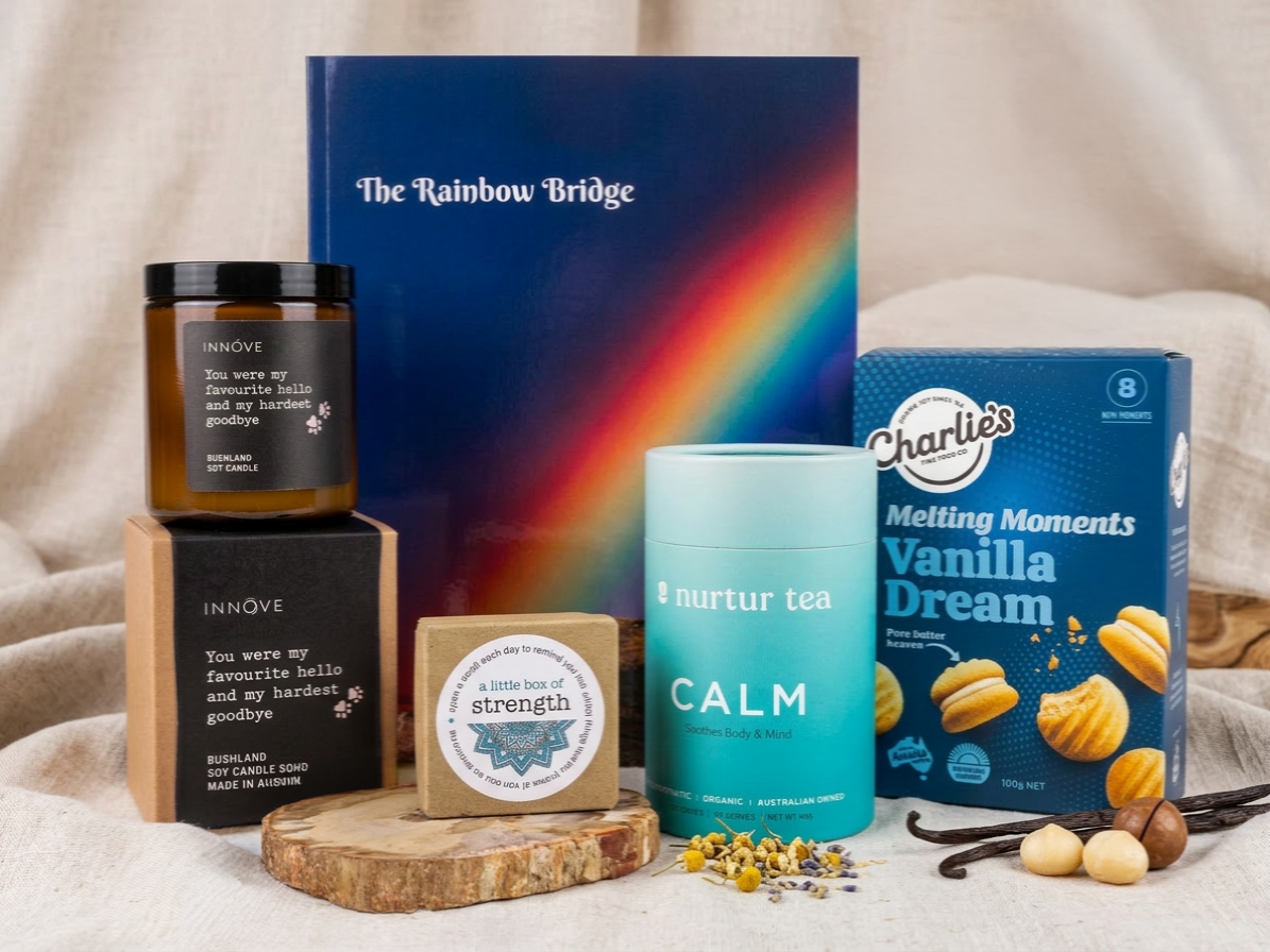 Pet Loss Sympathy Gift Hamper | Comfort & Memorial Box