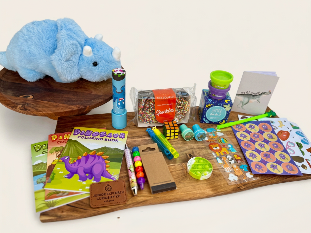 Tiny Heroes Comfort Box cancer care package for children