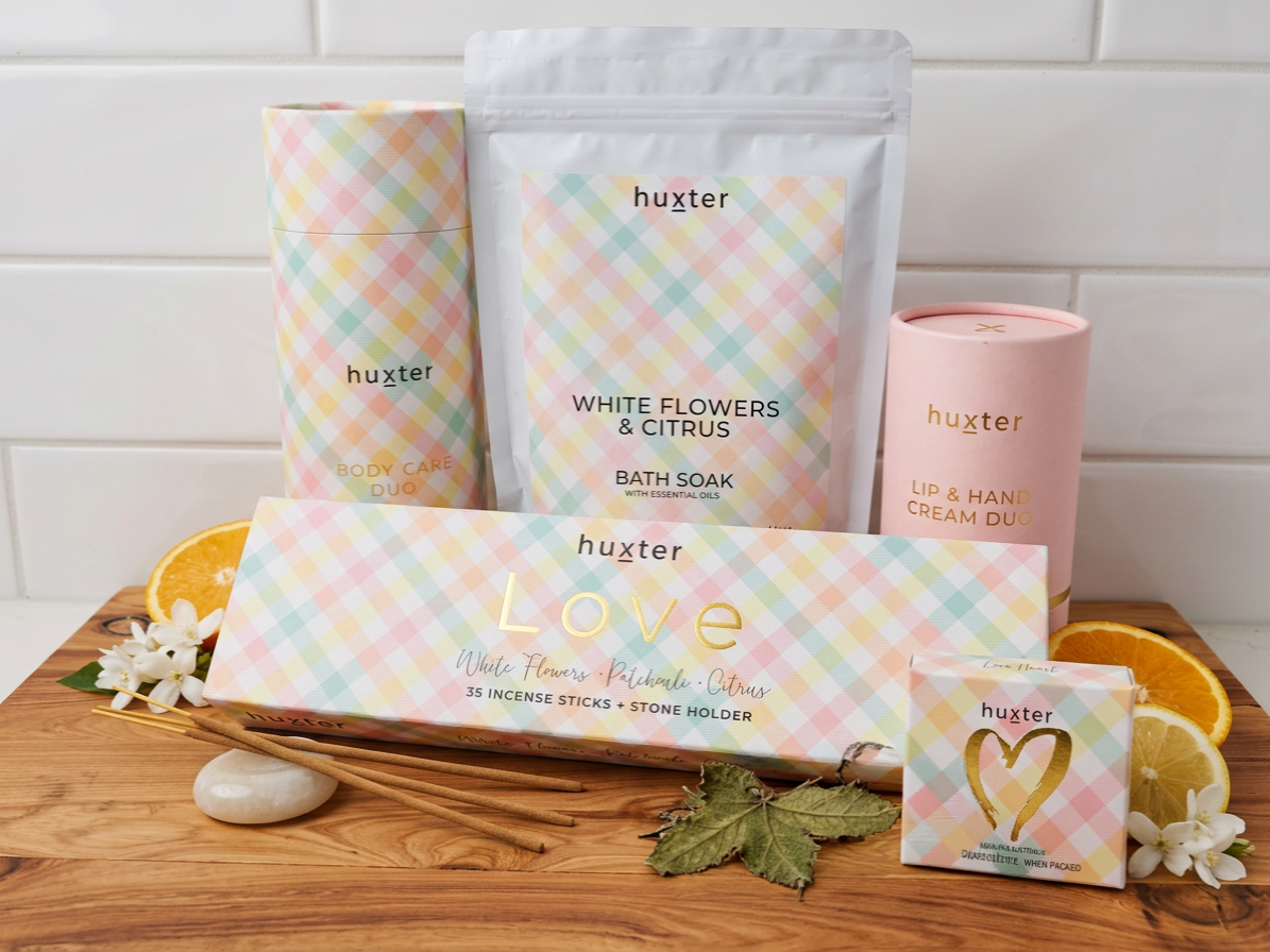 Sent With Love Gift Box pampering gift basket