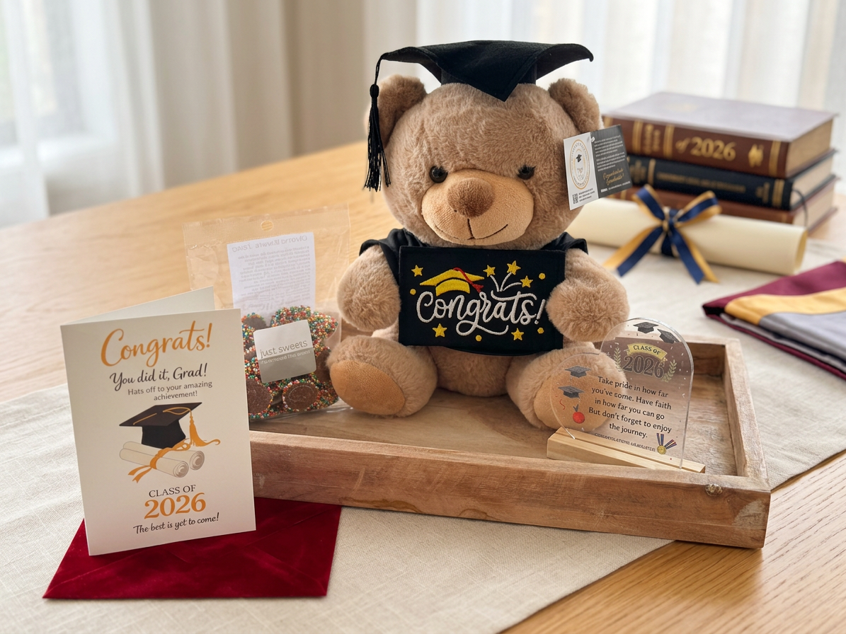 Graduation Gift Box | Congrats Grad Teddy Bear Class of 2026