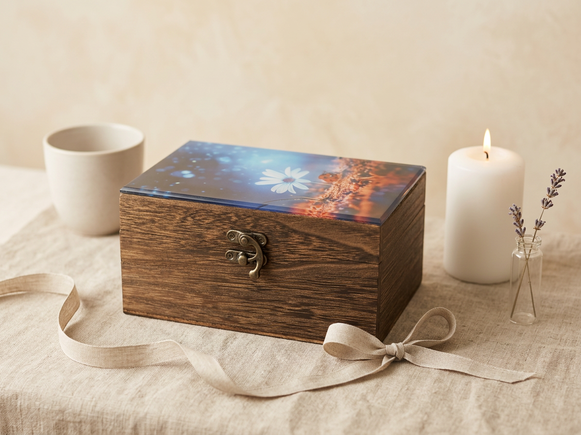 Hope in Bloom Sympathy Gift Box | Daisy Keepsake Box & Rose