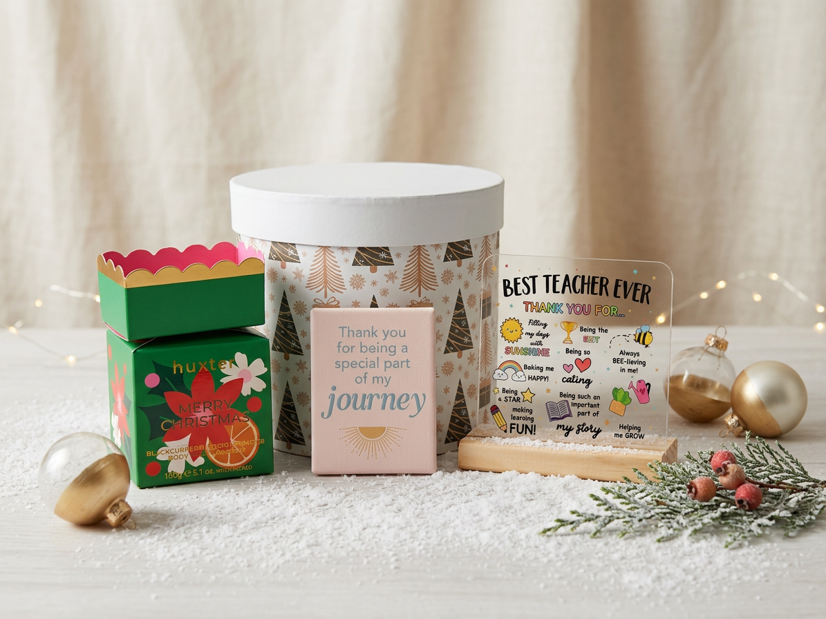 Christmas Teacher Gift Box | Best Teacher Ever