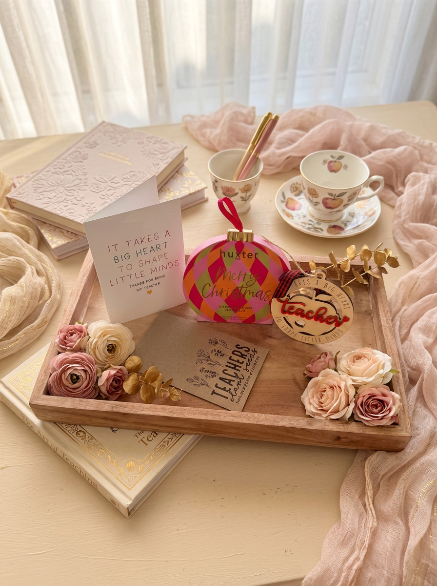 Thank You Teacher Gift Box – Seeds & Keepsake Plaque