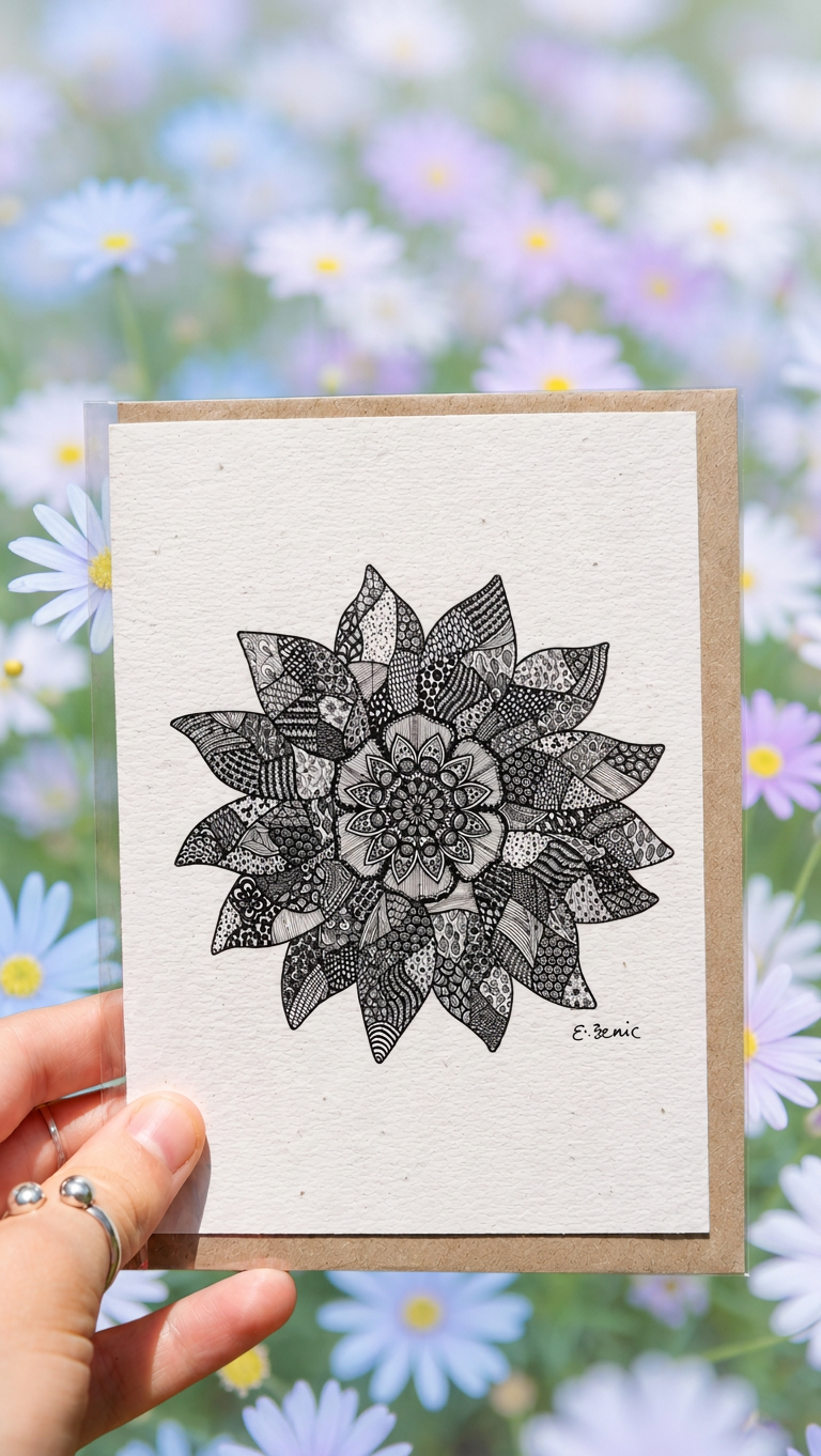 Sunflowers Plantable Seed Card – They Face Each Other
