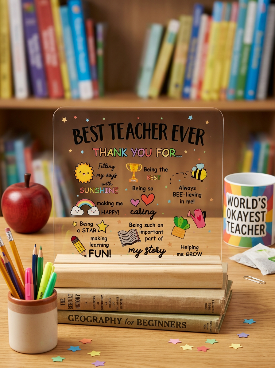 Christmas Teacher Gift Box | Best Teacher Ever