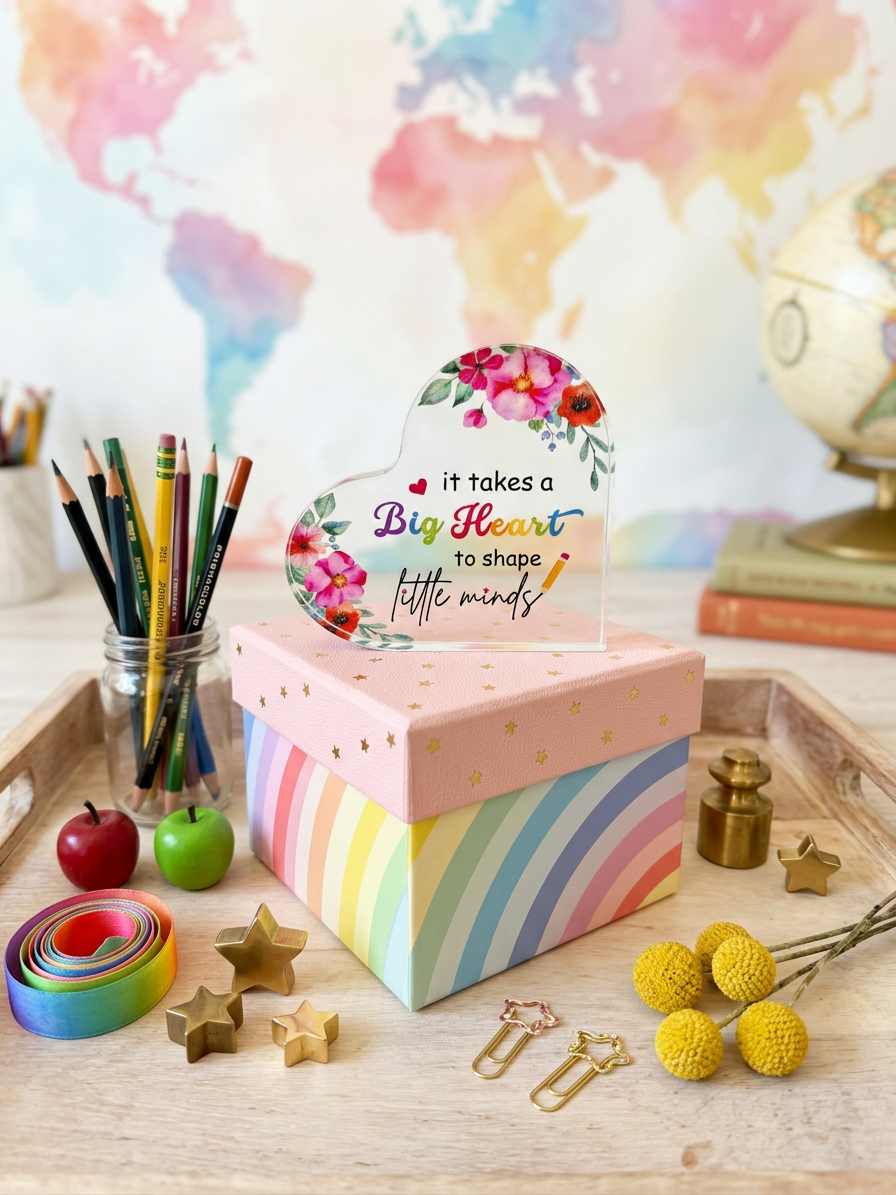 Teacher Appreciation Gift Box | It Takes a Big Heart