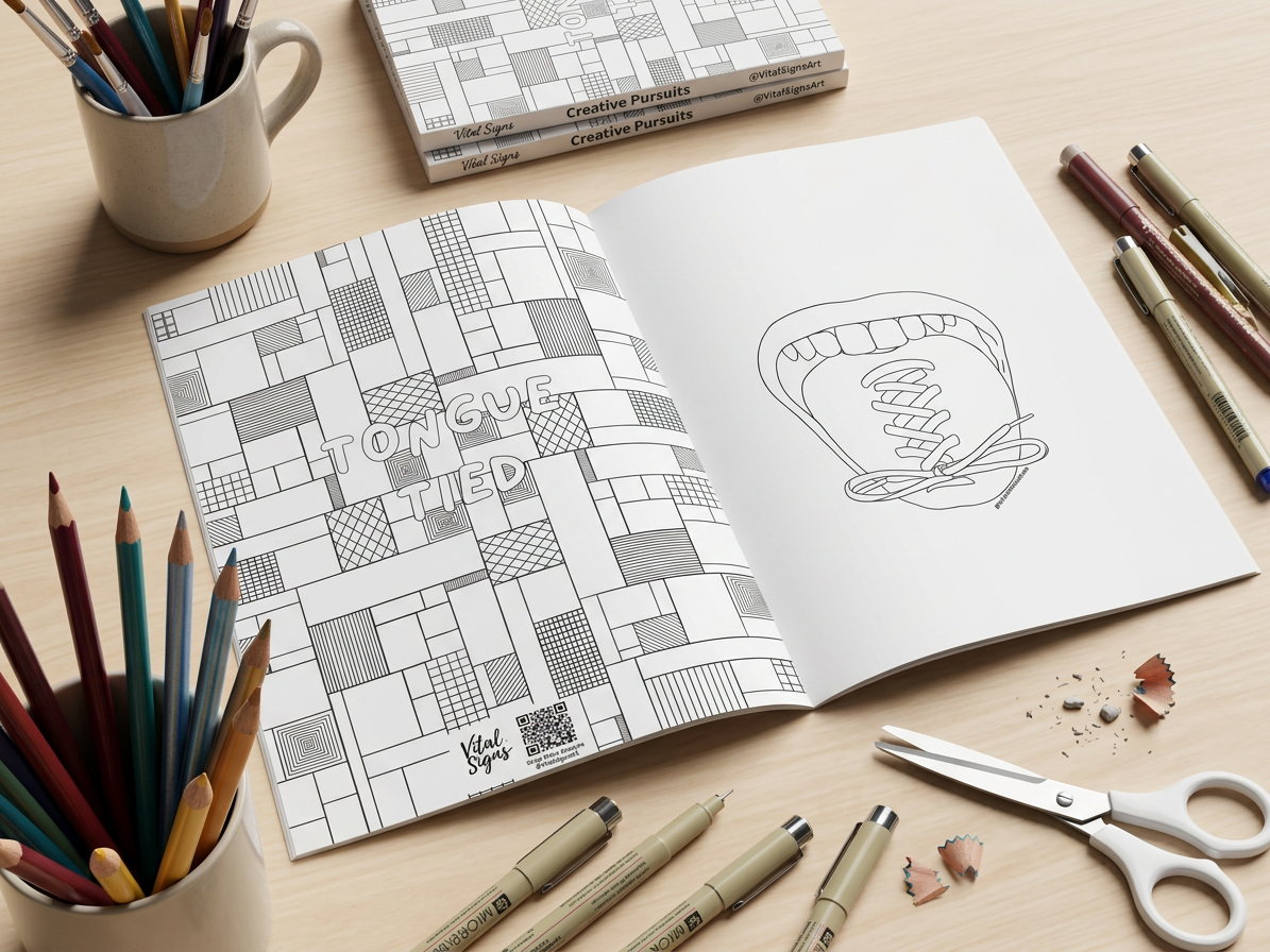 Vital Designs Colouring Book Volume One