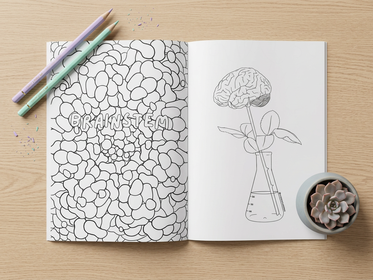Vital Designs Colouring Book Volume One