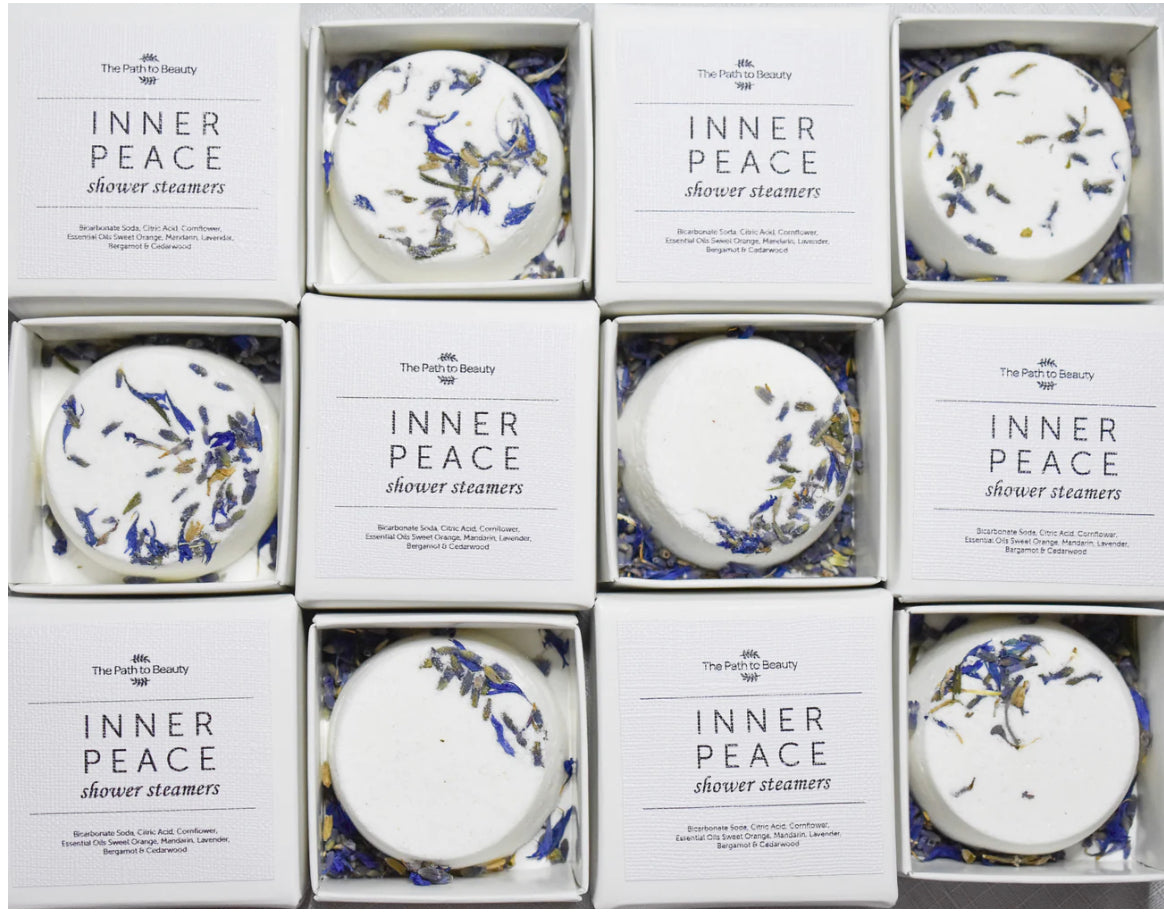 Organic shower steamers.