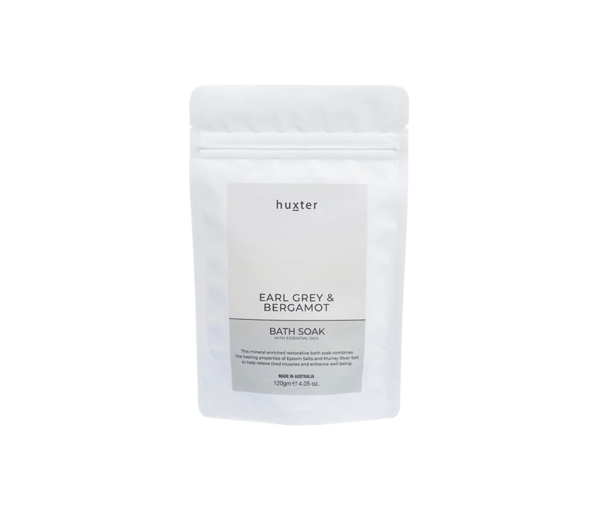 Huxter organic bath soak - 120g