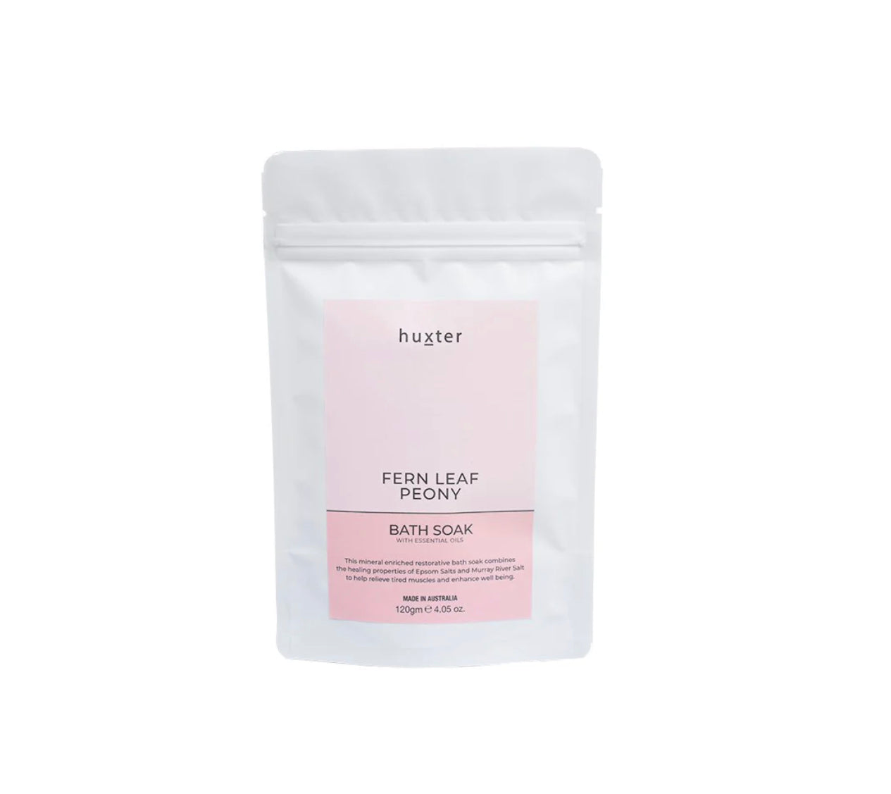 Huxter Organic Bath Soak - 120g