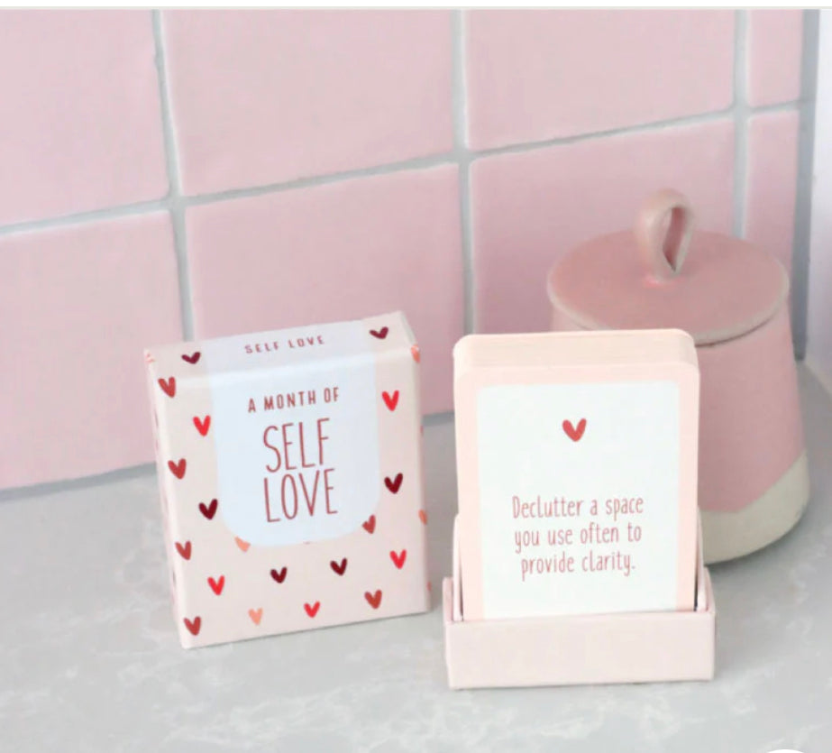 A Month of Self Love Cards
