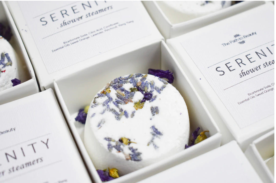 Organic shower steamers.