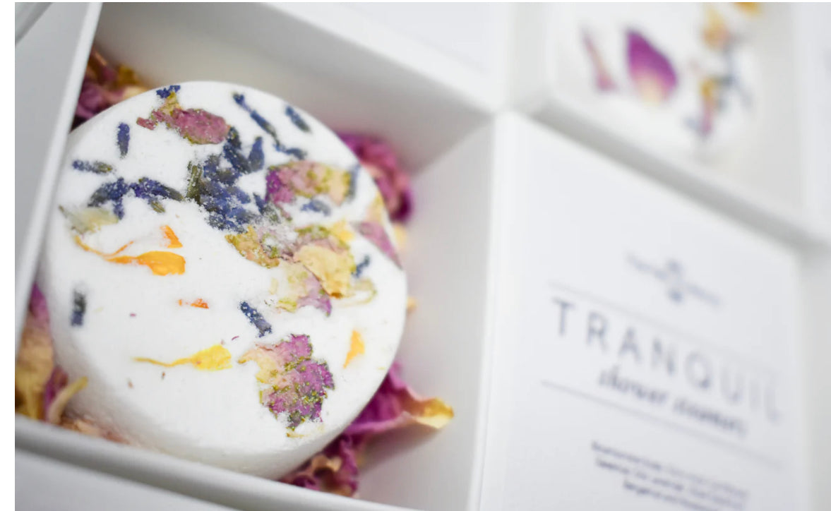 Organic shower steamers.