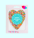 Father's Day - Freckle Heart With Sticker