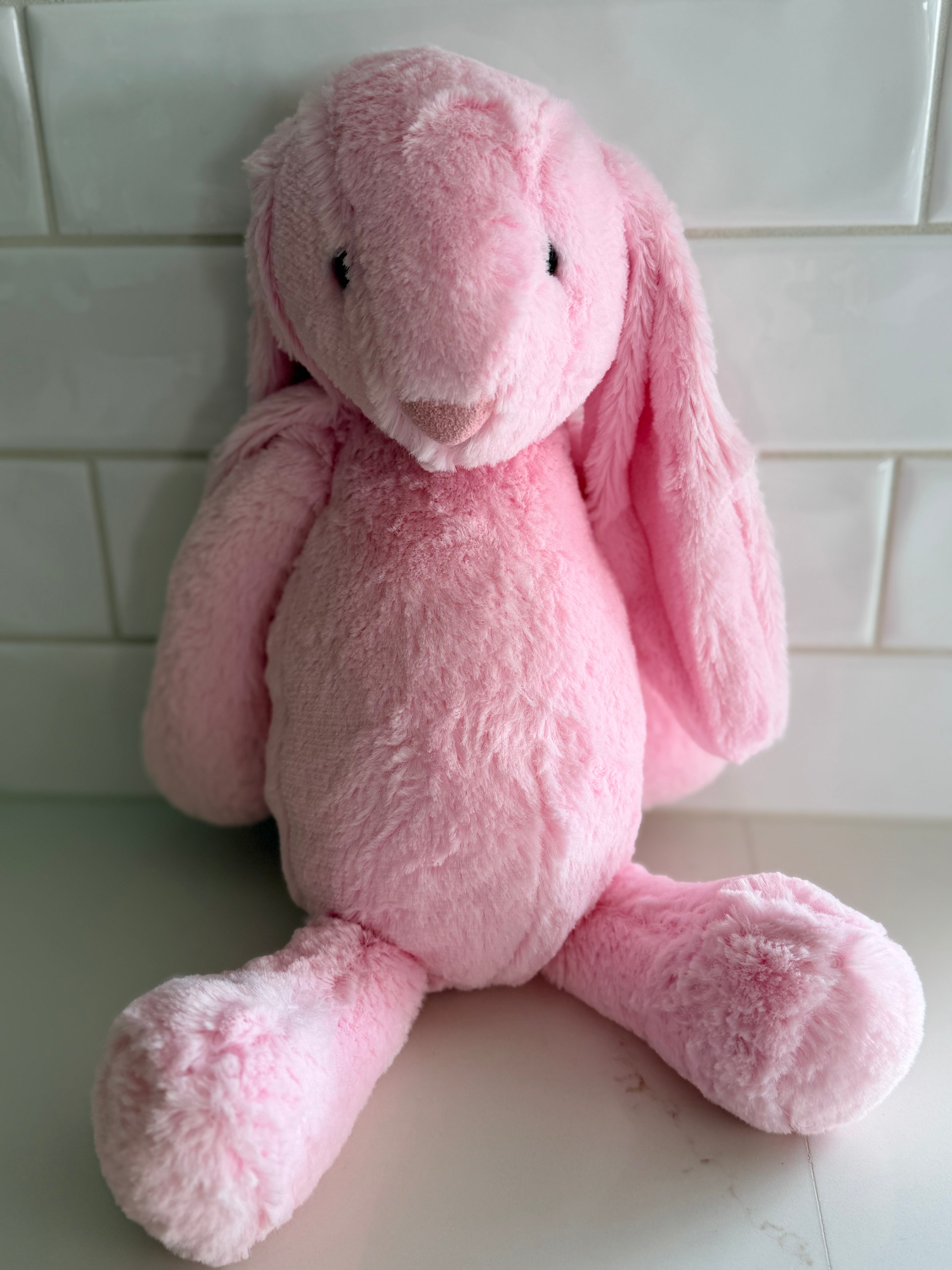 40cm Plush Bunny Assorted Colours