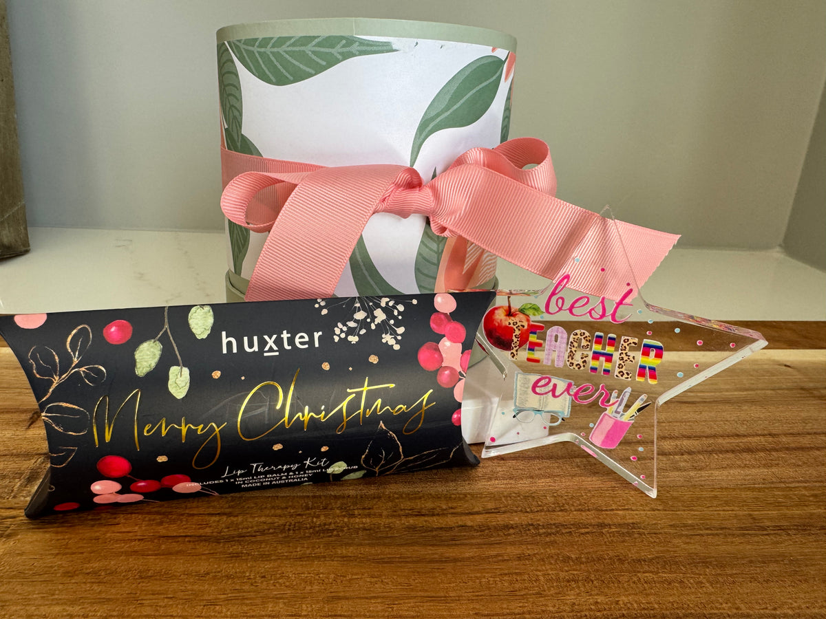 Best Teacher Ever Gift Box