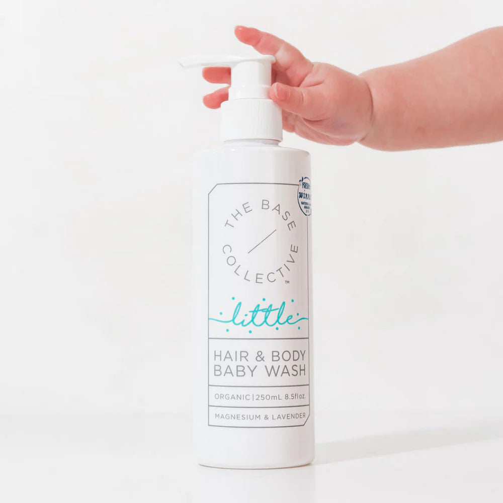 LITTLE BY TBC MAGNESIUM & LAVENDER HAIR + BODY WASH 250ML - ORGANIC BABY WASH