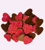 Milk Chocolate Freckles - Hearts