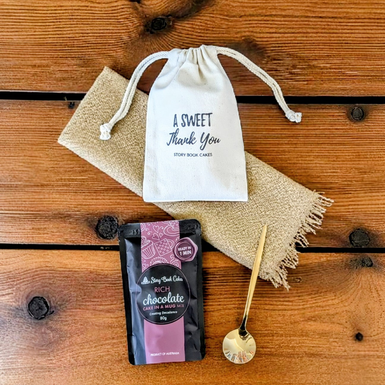 Teacher Appreciation Gift Set | A Sweet Thank You Mug Cake & Keepsake Gift