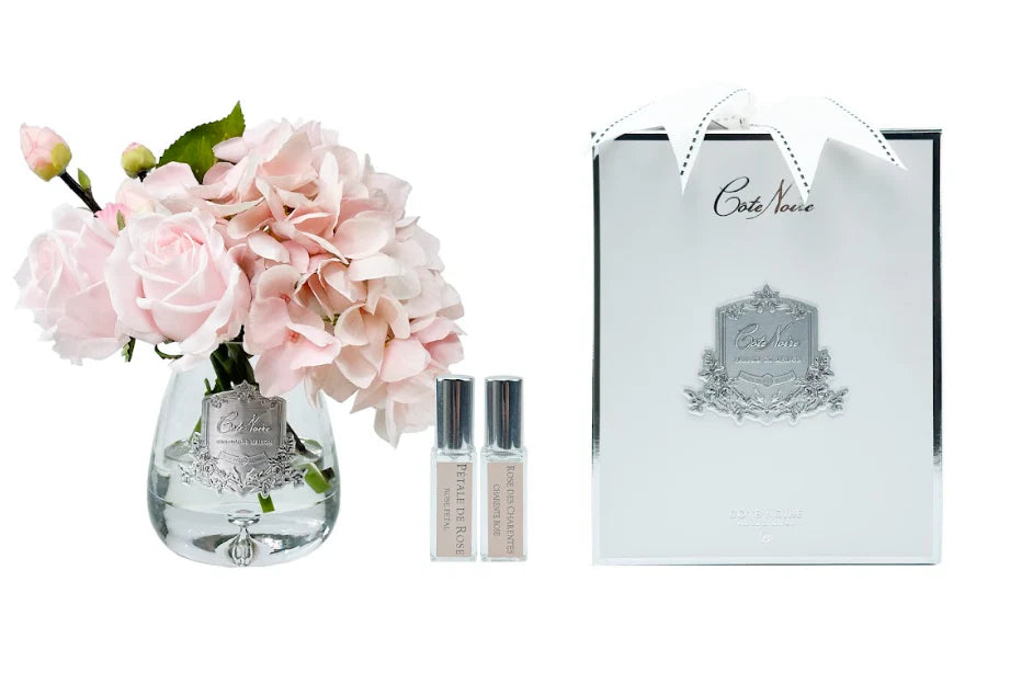 Cote Noire Tea Rose & Hydrangea- Pink
