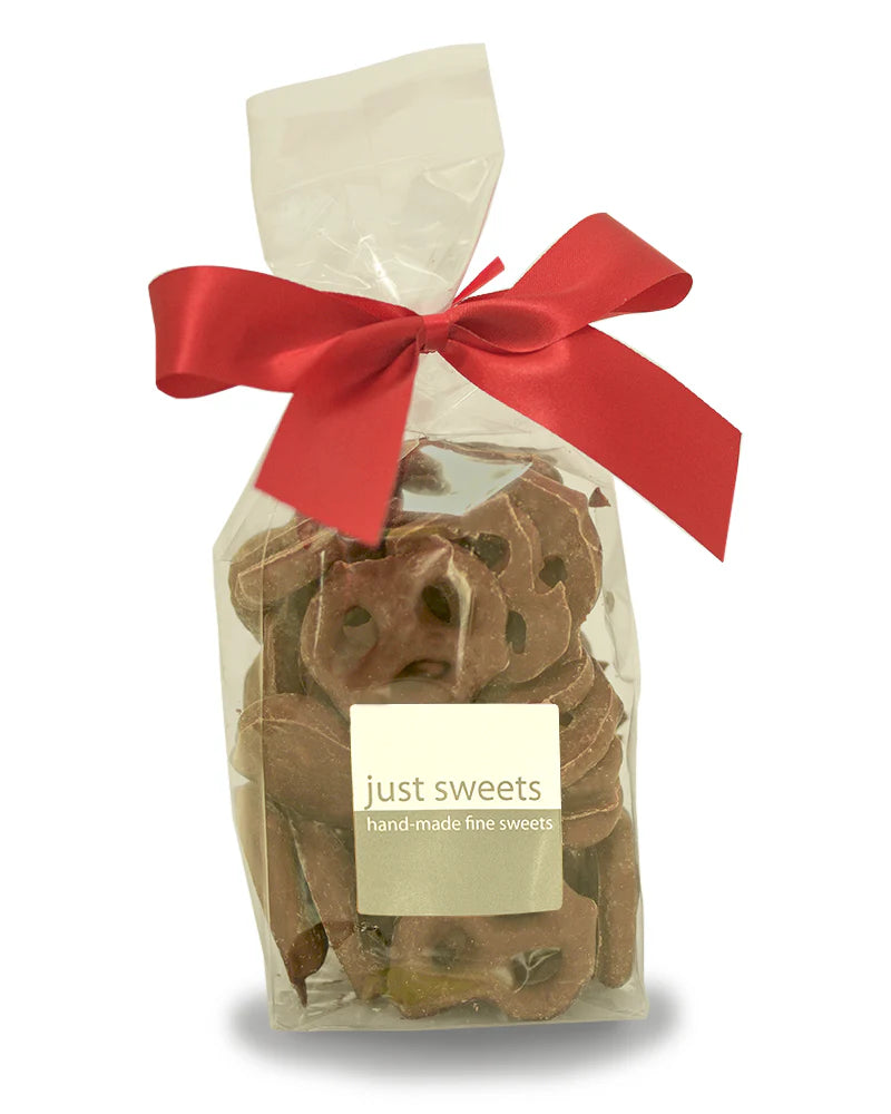 Pretzels Coated in Milk Chocolate