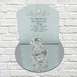 Memorial Plaque In Memory of a Special Dog 7cm x 9cm