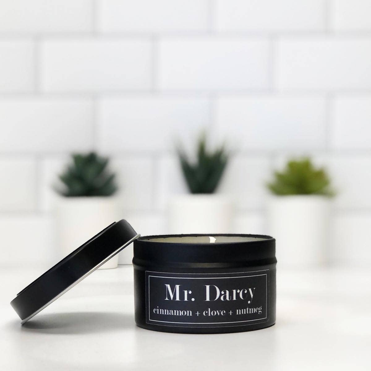 Mr Darcy Cinnamon + Nutmeg 4oz Soy Candle