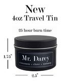 Mr Darcy Cinnamon + Nutmeg 4oz Soy Candle