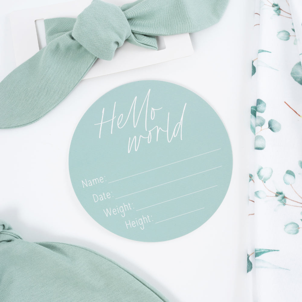 Baby Announcement Gift Set - 3 colours/design