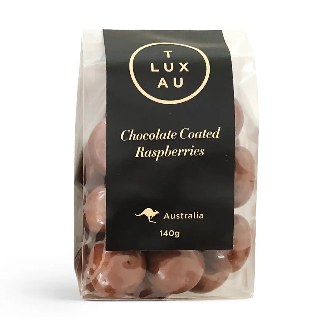 Small - Milk Chocolate Raspberries (Jellies) 120g