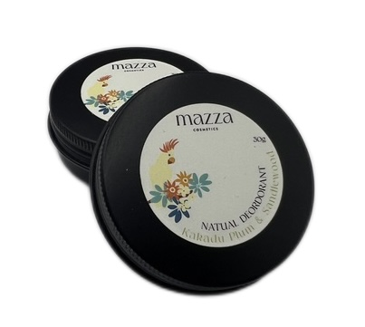 Natural Organic Deodorant- Mazza Cosmetics