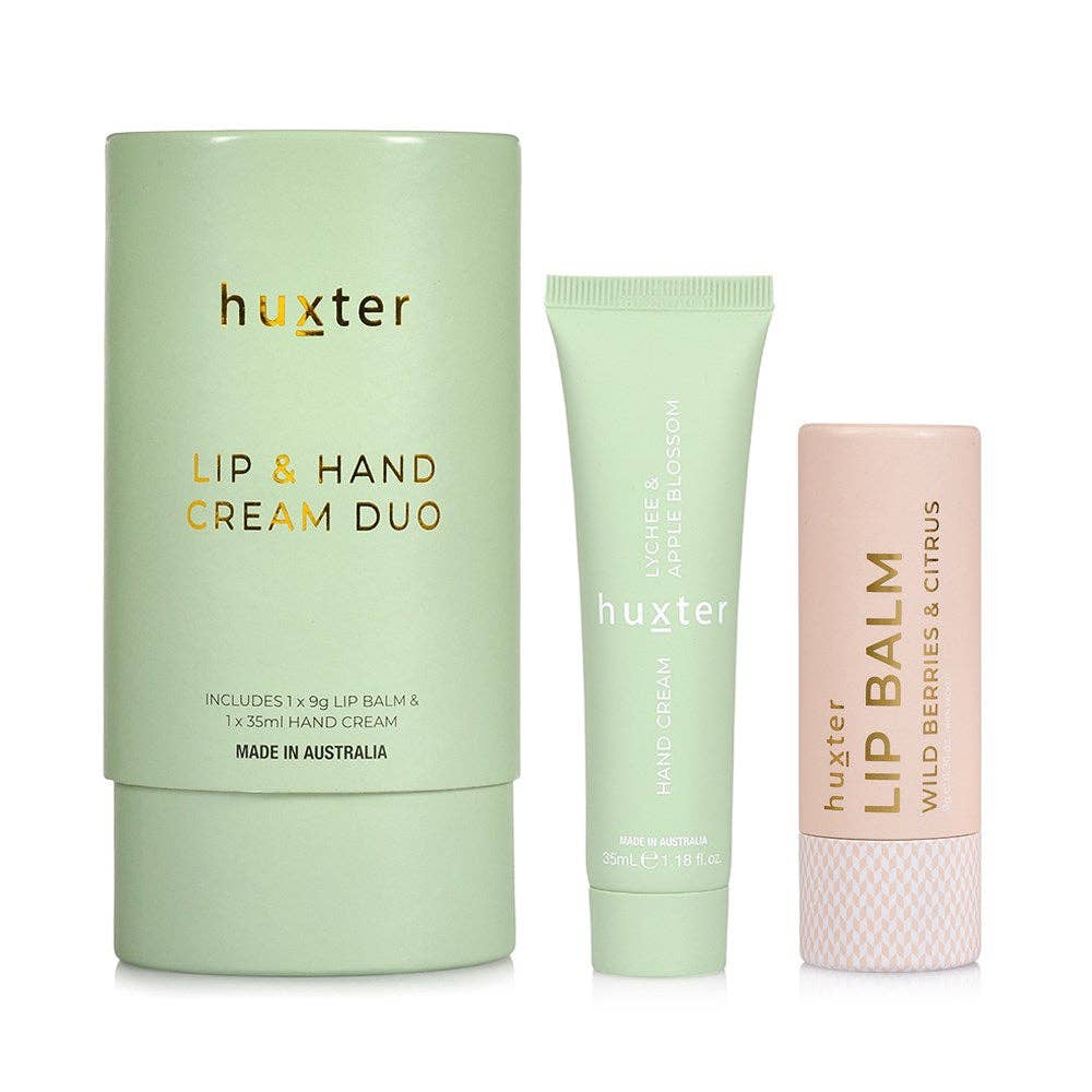 Huxter Lip & Hand Cream Duo