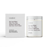 Rest and Mend Take Your Time, Wellness Will Come And Soon You'll Shine Soy Candle